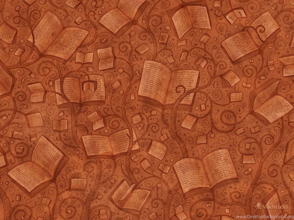 Books (Color 2) · Desktop Wallpapers · Vladstudio