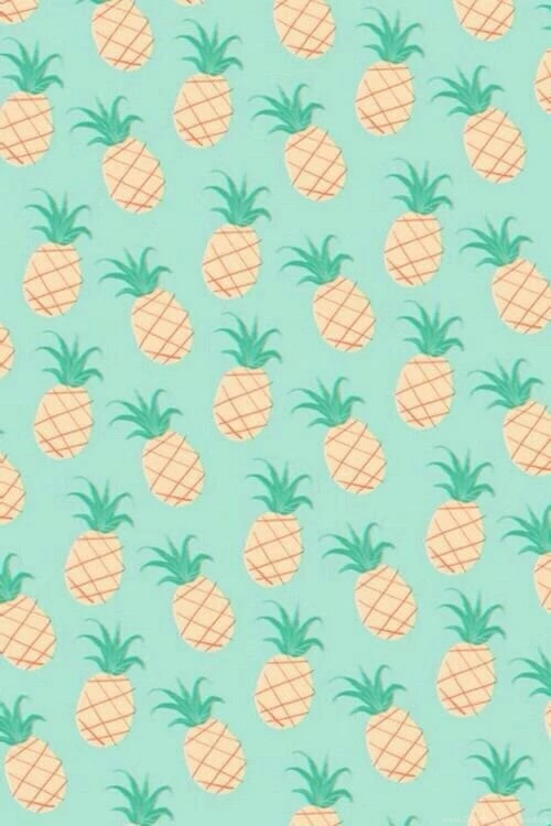 Pineapple Pastel iPhone Backgrounds Image