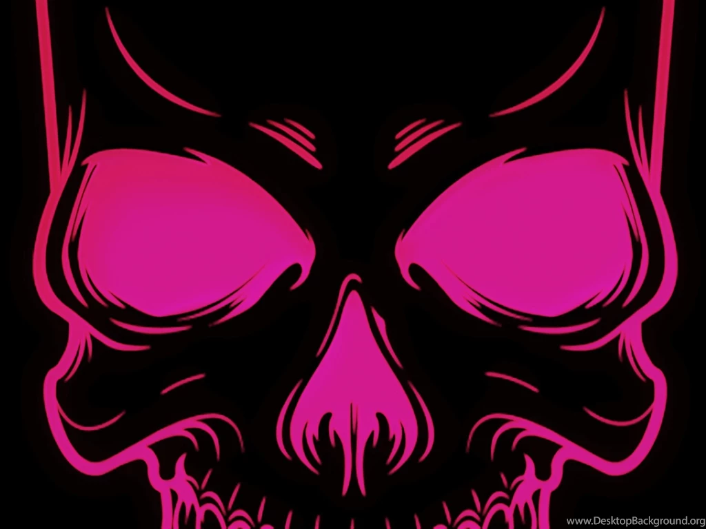 Pink Skull Wallpapers
