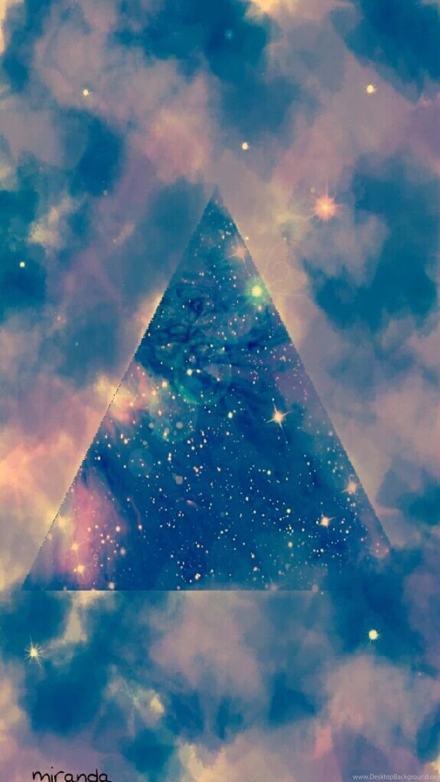 Triangle Galaxy Wallpapers For IPhone5 Via Cocopapa