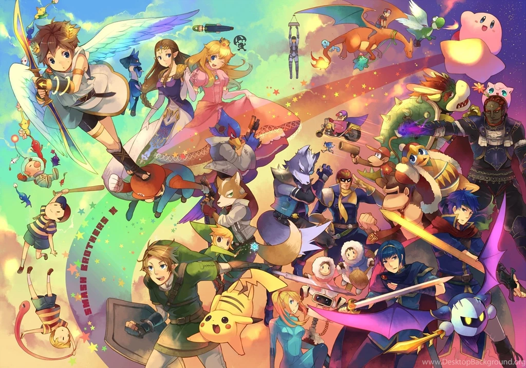 Donkey Kong Luigi Mario Nintendo Pikachu Pokemon Sonic