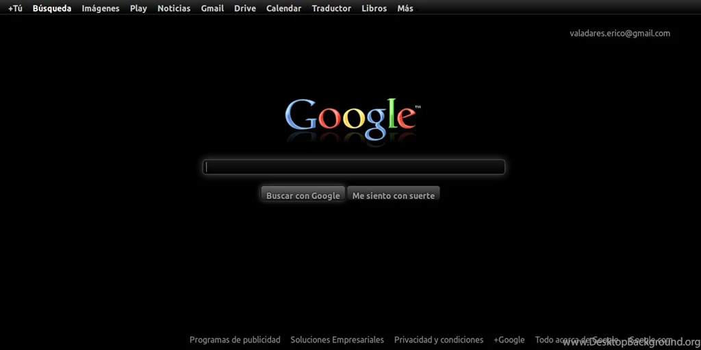 Black Backgrounds For Google