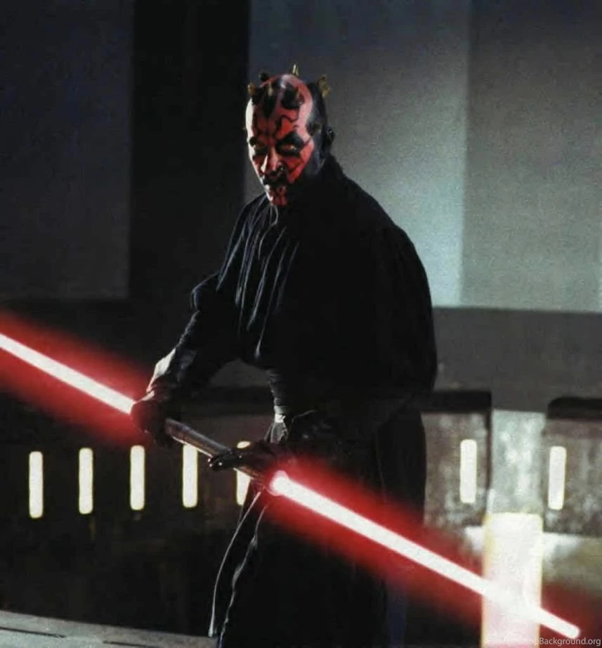 Darth Maul Lightsaber Fx Wallpaper.