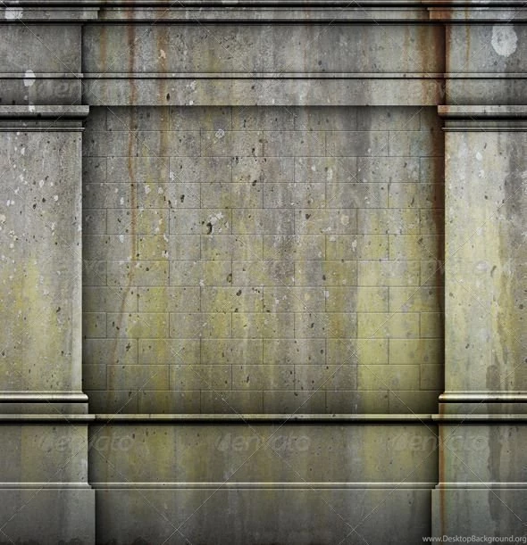 3D Antique Classic Architecture Greek / Roman Wall