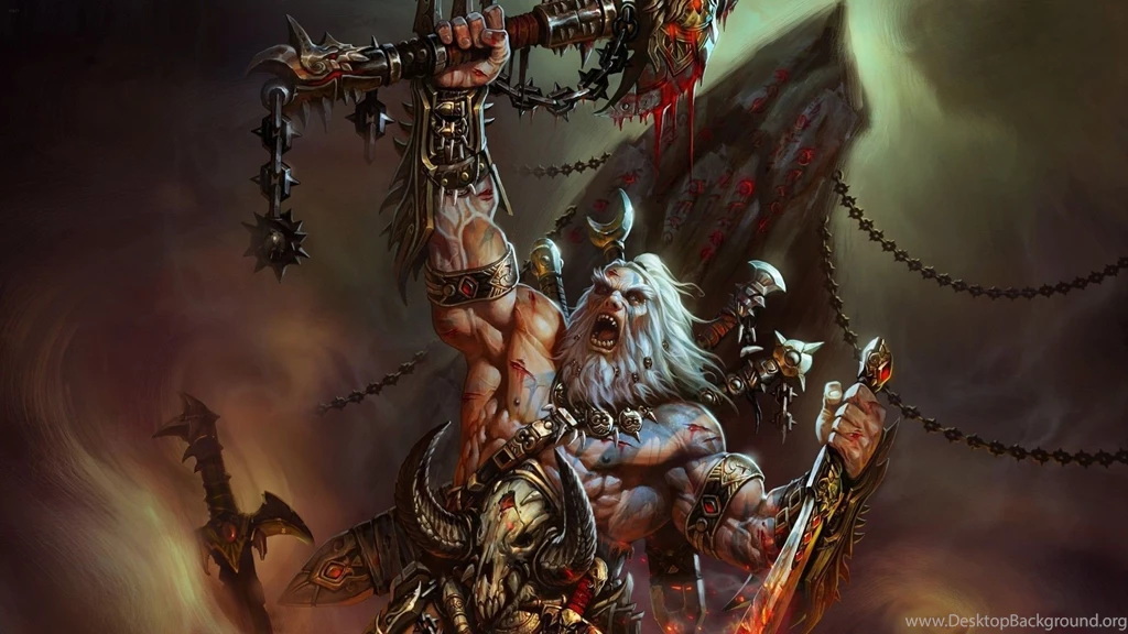 Diablo 3 The Barbarian 1920x1080 (1080p) Wallpapers Games ...