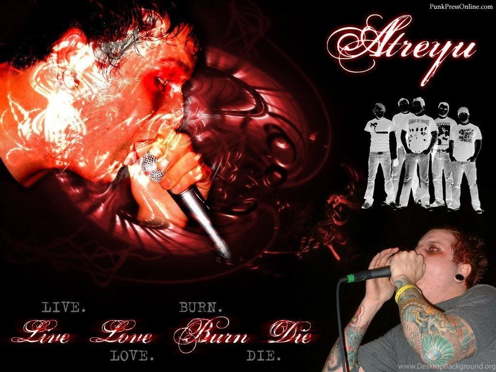 Atreyu Atreyu Wallpapers (11504904) Fanpop