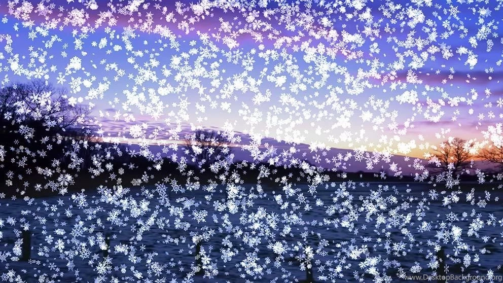 Snowy Desktop 3D