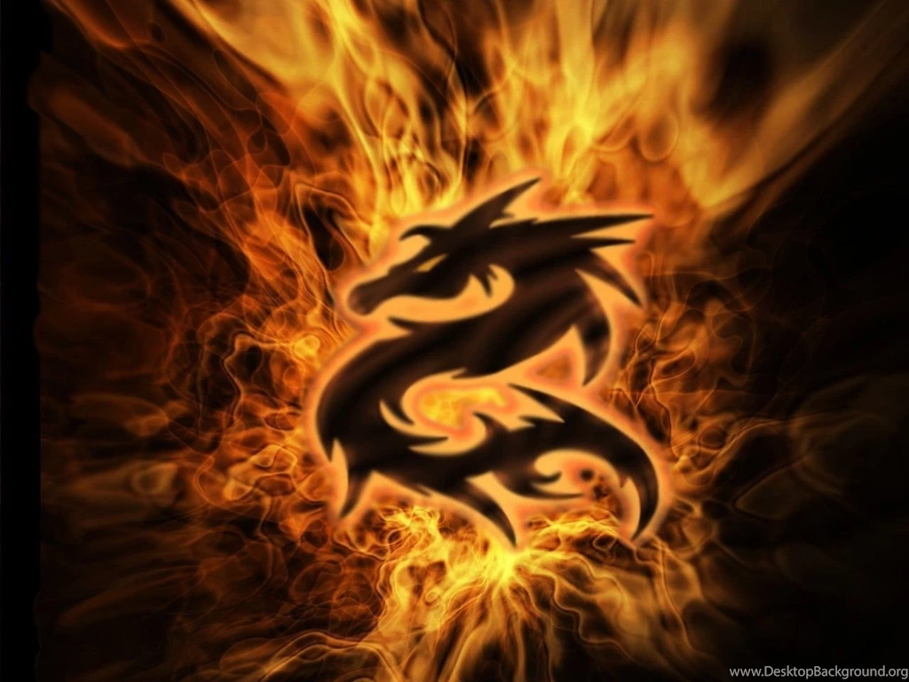 Flaming Dragon Wallpapers