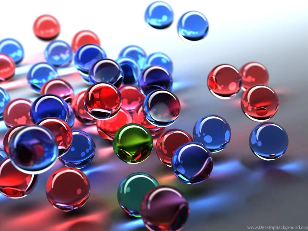 Free 3D Balls Computer Desktop Wallpapers