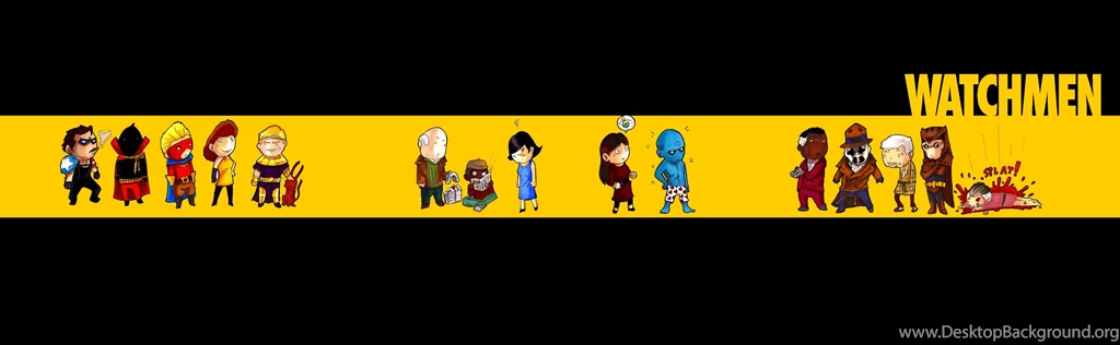 DeviantArt: More Like Watchmen Dual Monitor Wallpapers 9 By ...