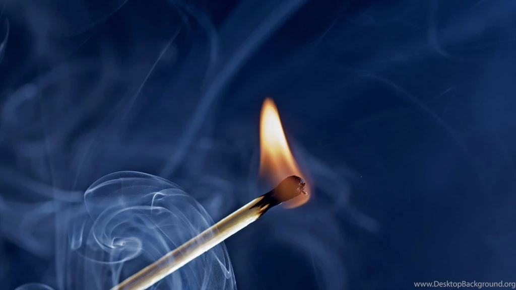 Download Wallpapers 1920x1080 Match, Fire, Smoke, Close up Full HD ...