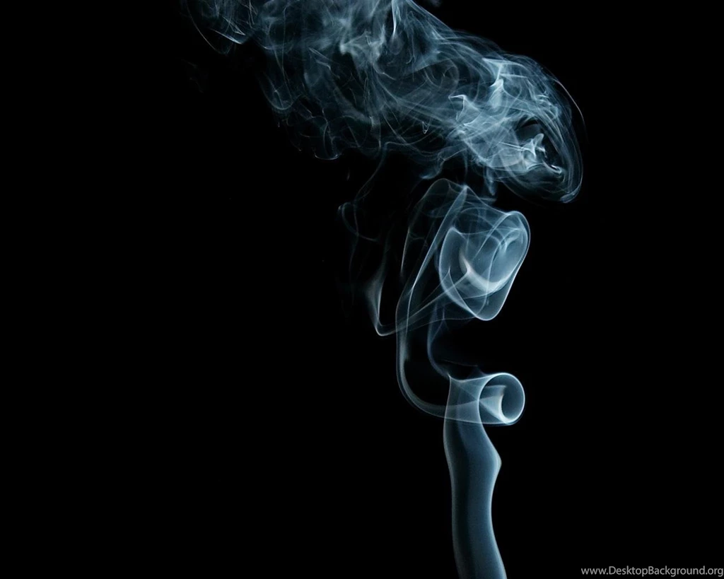Colorful Smoke Trails In Black Backgrounds HD Wallpapers
