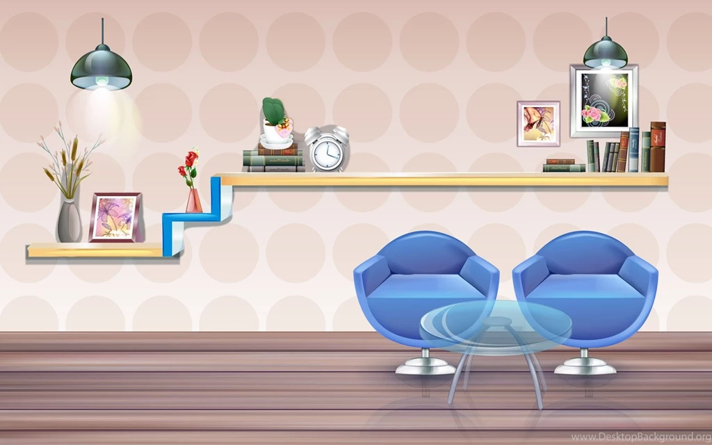 Gallery For   Cartoon Room Wallpapers