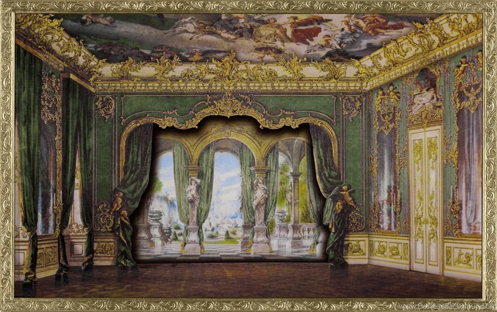 EKDuncan My Fanciful Muse: French Parlor Scene With Marie And ...