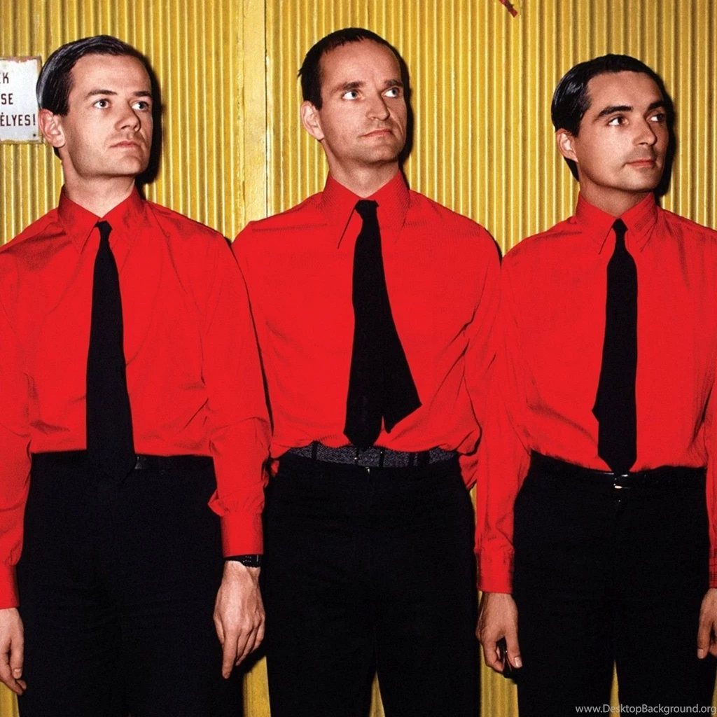 Download Wallpapers 2048x2048 Kraftwerk, Band, Members, Ties, Wall ...
