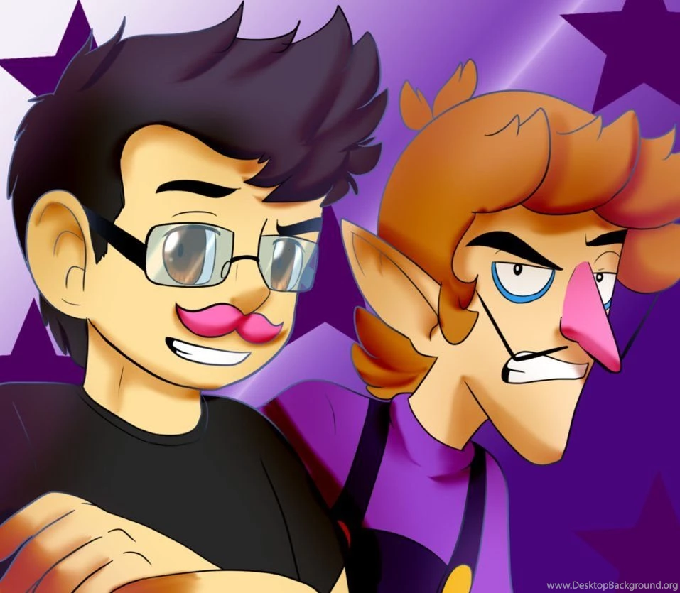 Rq: Markliplier And Waluigi By PheonixBirdofFIre46 On DeviantArt