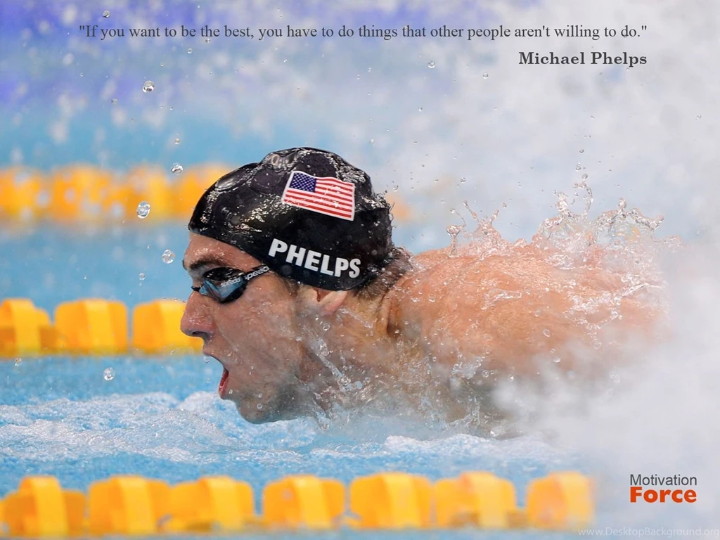 Motivation Force: Michael Phelps Wallpapers