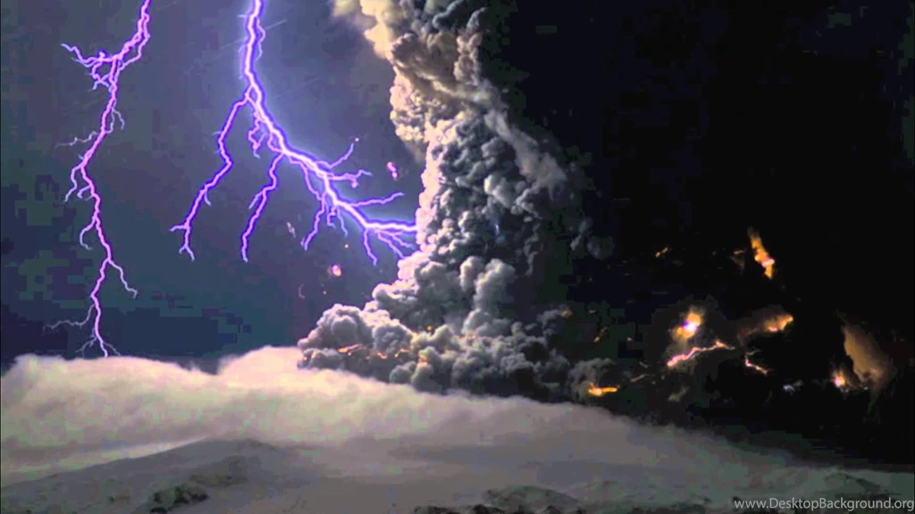 Volcano Lightning (Slide Show)   YouTube