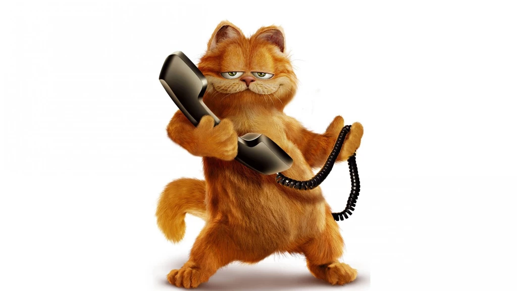 Download Wallpapers 3840x2160 Garfield, Cat, Cartoon, Phone 4K ...