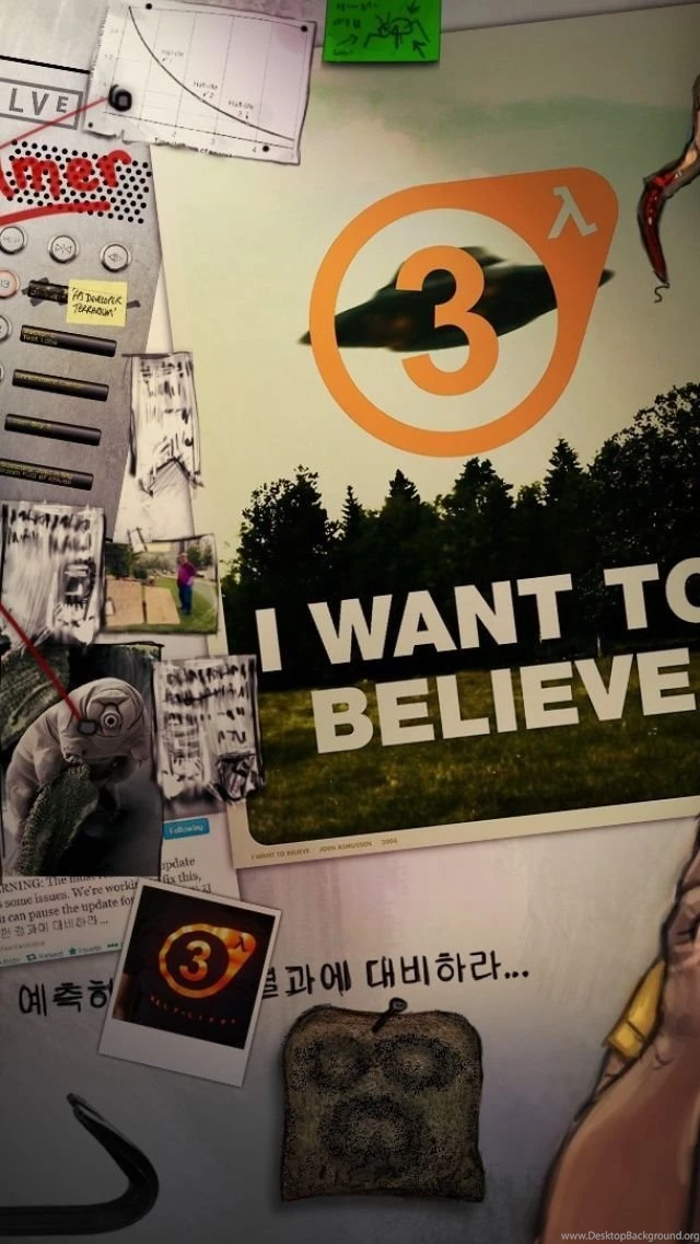 Funny Half Life 3 iPhone 5 Wallpapers