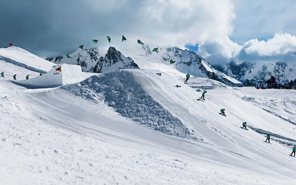Red Bull Snowboard Wallpapers