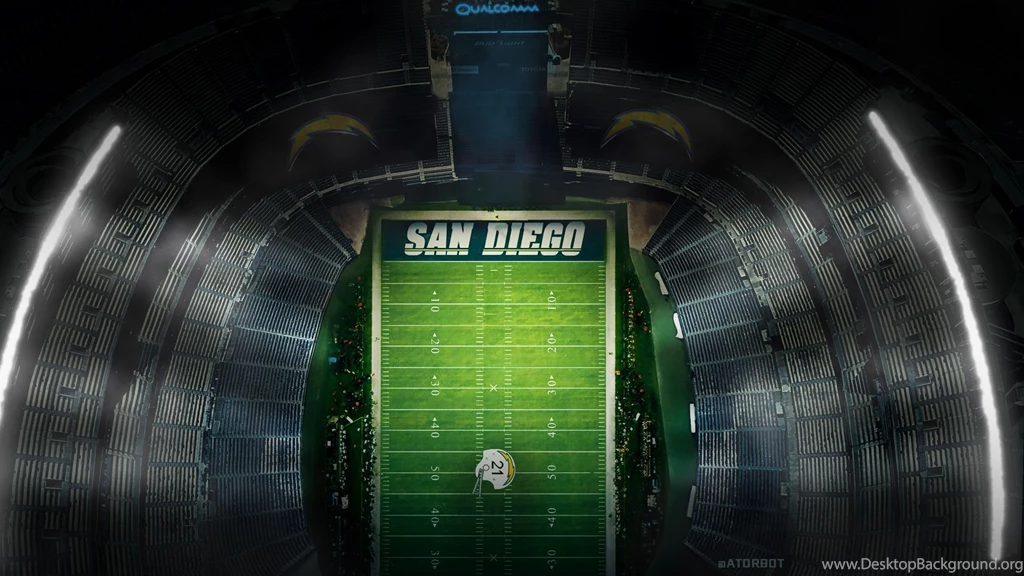 Stadium Aerial View Desktop Wallpapers ~1920x1080 : Chargers
