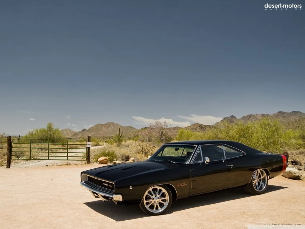 1968 Dodge Charger HD Desktop Wallpapers : Widescreen : Fullscreen