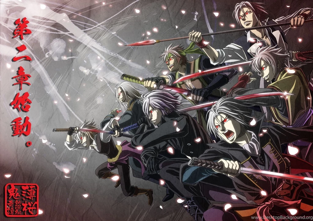Wallpapers Hakuouki Guys Shinsengumi Anime Image