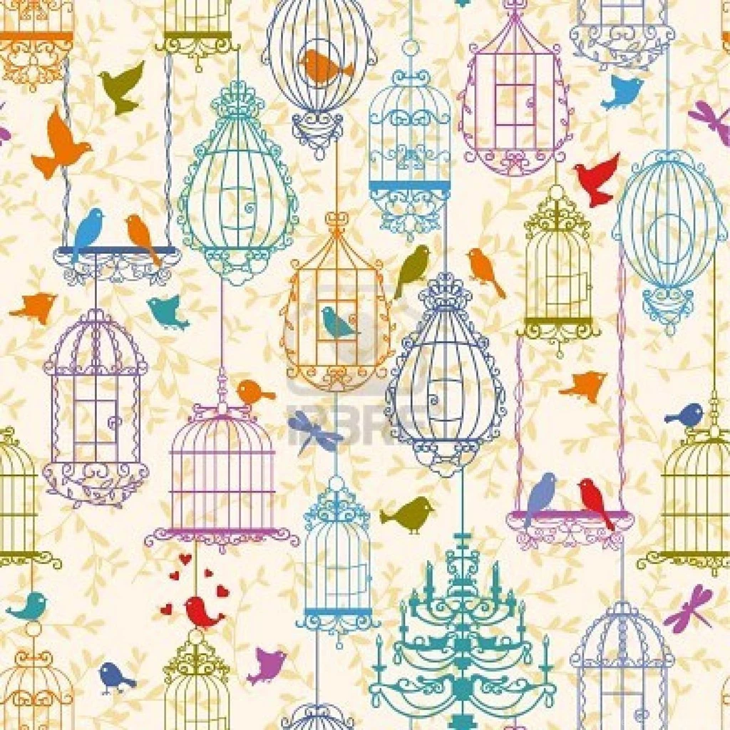 Bird Pattern Wallpapers Desktop Backgrounds