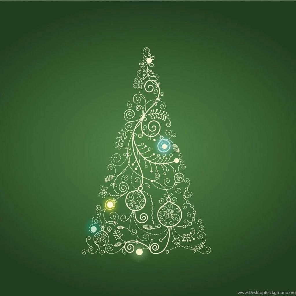 Christmas Tree iPad 1 & 2 Wallpapers
