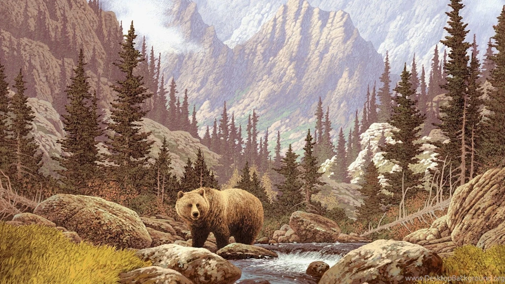 Brown Bear In The Picture Wallpapers And Images Wallpapers ...