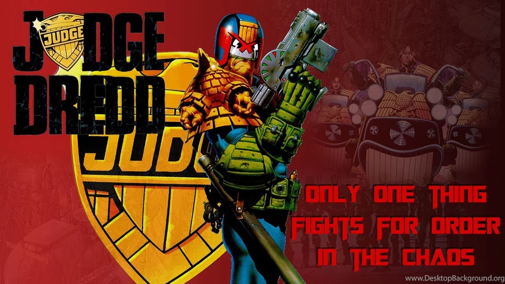 DeviantArt: More Like Judge Dredd Wallpapers Only One Thing By ...