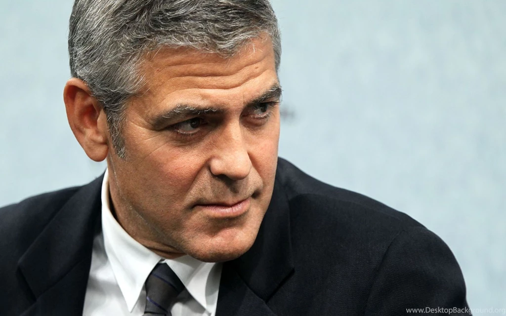 Download Wallpapers 3840x2400 George Clooney, Face, Celebrity ...