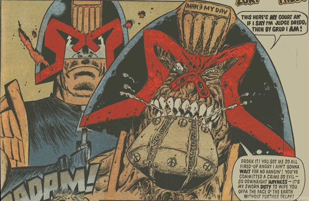 Judge Dredd Wallpapers, Hintergründe
