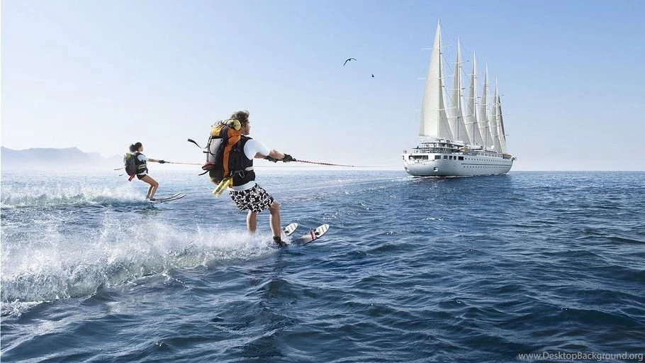 Fantasy, Water Skiing, Sailboat, Hiking, Romain Laurent Wallpapers ...