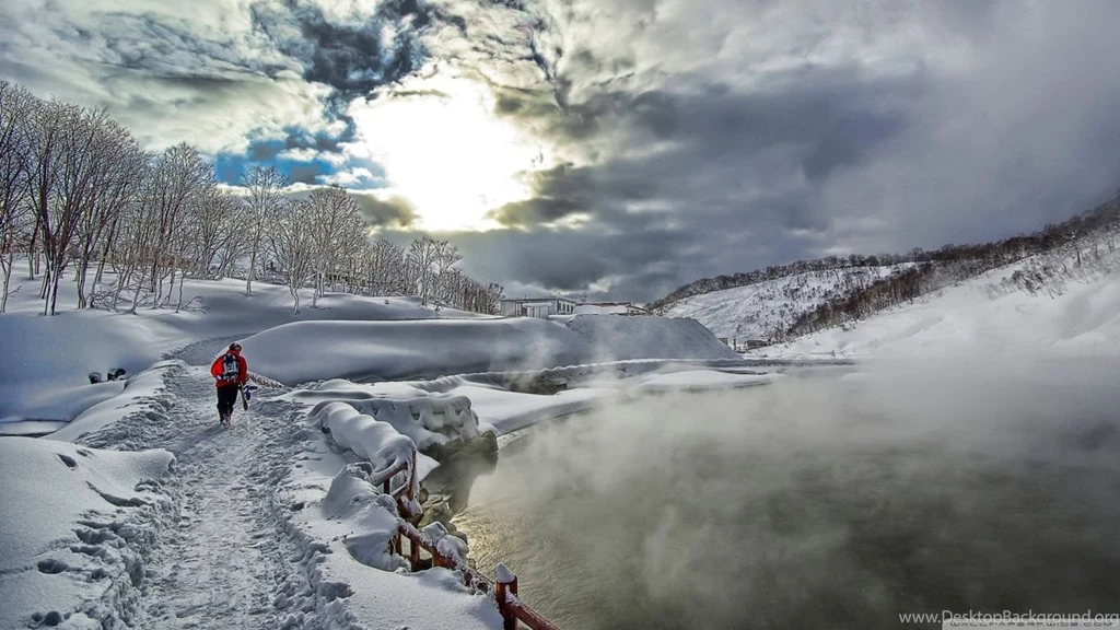 Winter Hike HD Desktop Wallpapers : Widescreen : High Definition ...