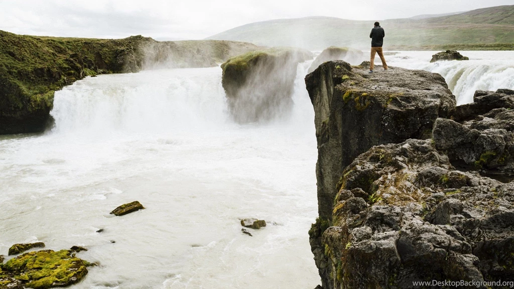 Nature: Waterfall And Hiking Wallpapers :: HD Wallpapers