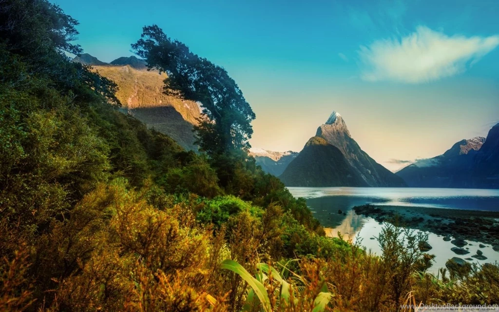 Hiking Around Milford HD Desktop Wallpapers : Widescreen : High ...