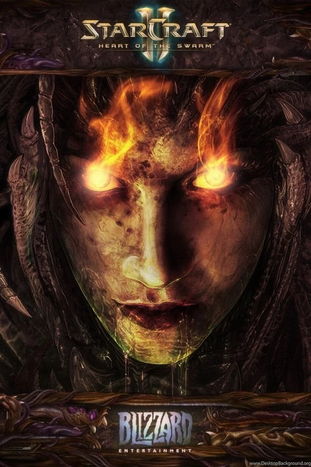 640x960 StarCraft 2 Heart Of The Swarm Iphone 4 Wallpapers
