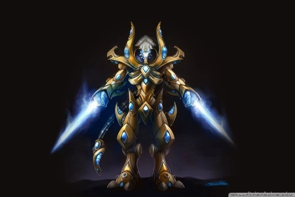 Protoss Zealot, Starcraft 2 HD Desktop Wallpapers : Widescreen ...