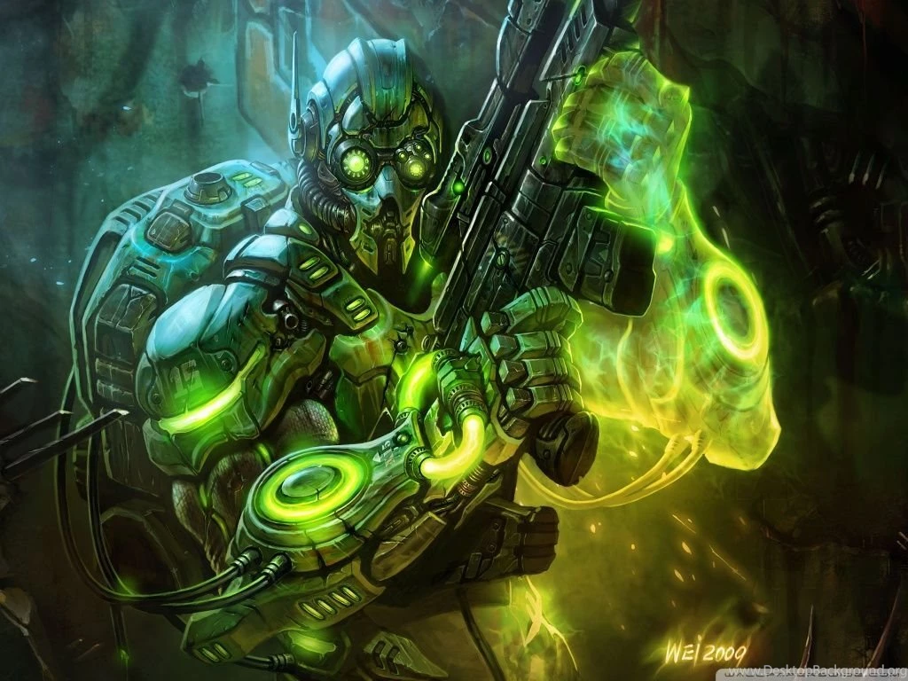 Terran Ghost   Starcraft 2 HD Desktop Wallpapers : Widescreen ...