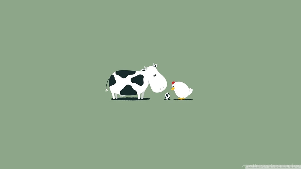 Funny Cow Egg Wallpapers 1920x1080 Funny