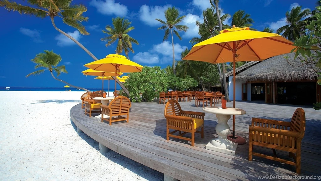1920x1080 Beach Restaurant Wallpapers