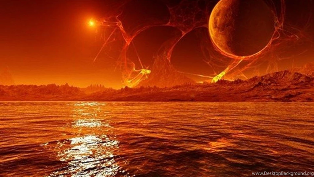 SEA ON MARS WALLPAPER   (