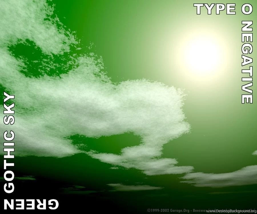 Wallpapers Type O Negative Green Gothic Sky By Beeswax ...