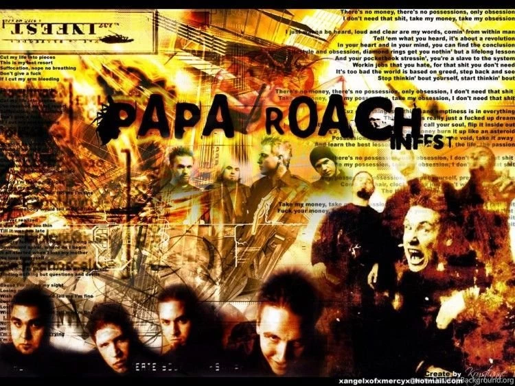 Wallpapers Music > Wallpapers Papa Roach Infest By Unloving ...