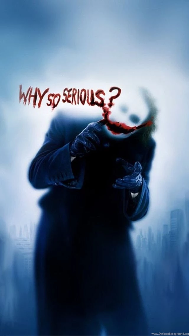Why So Serious iPhone 5 Wallpapers (640x1136)