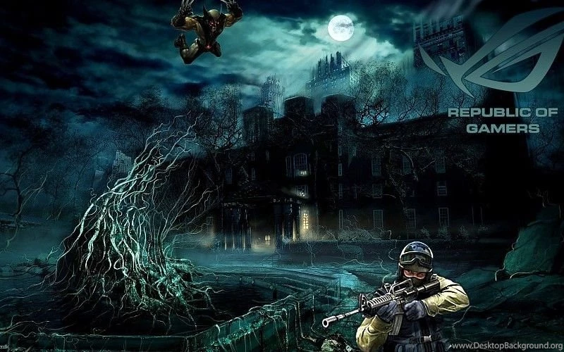ASUS REPUBLIC GAMERS Computer Game Free Desktop Backgrounds And ...