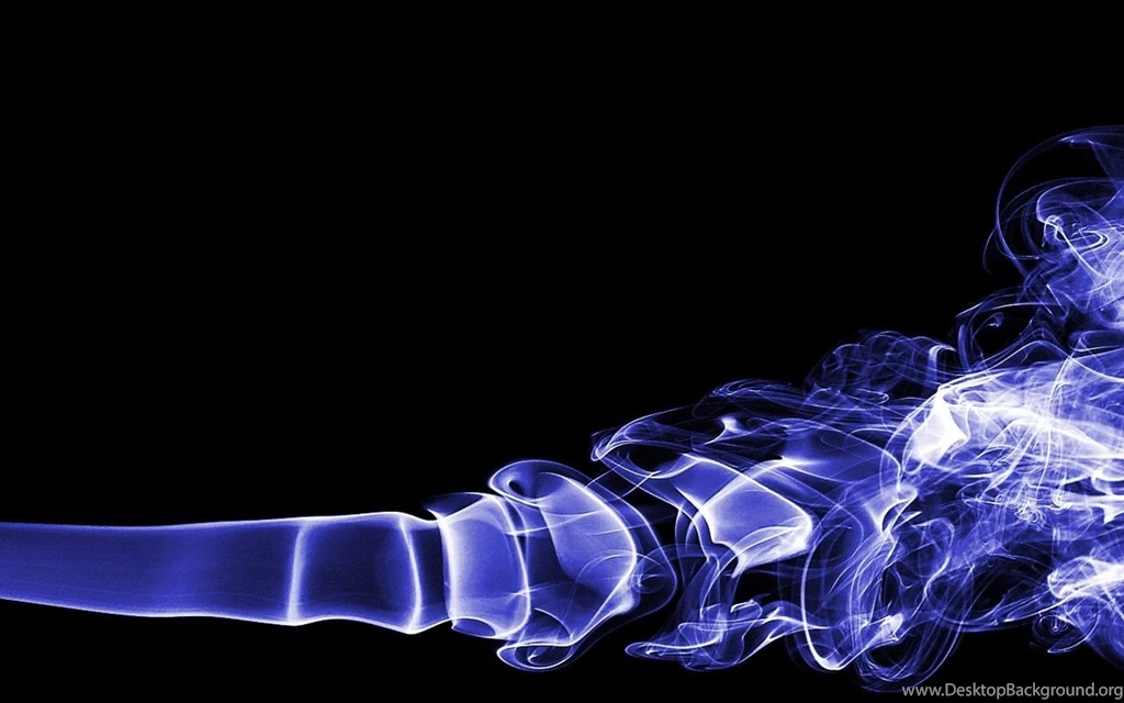 Abstract Blue Smoke Wallpapers