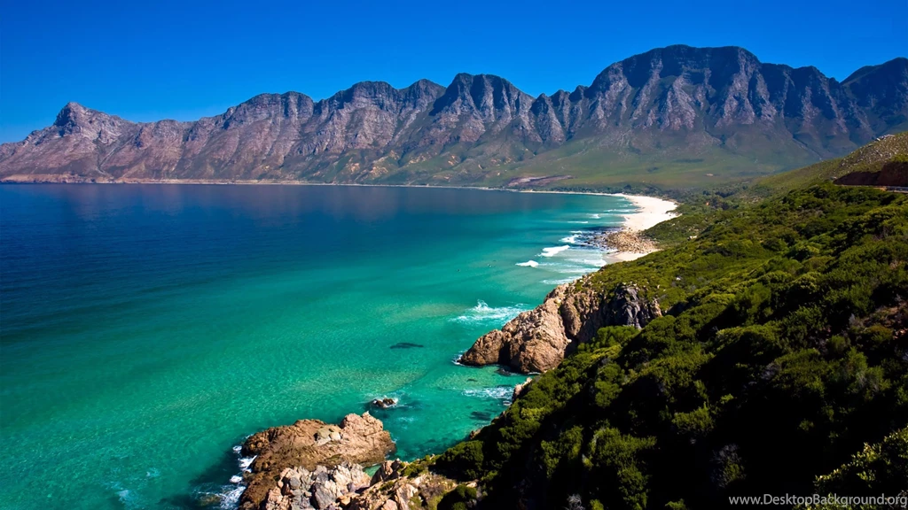 Beach 4K Cape Town, South Africa Wallpapers